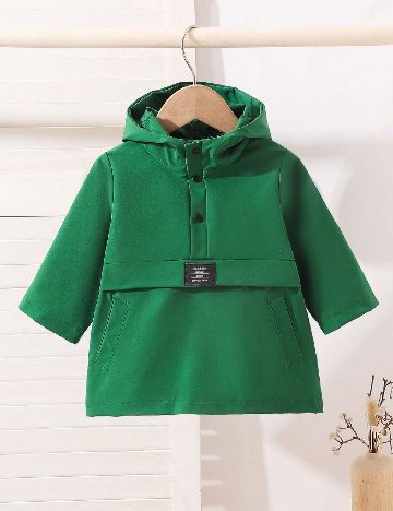 Jacheta Shein Kids, verde