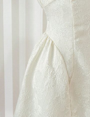 Rochie scurta SHEIN, ecru