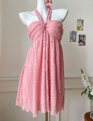 Rochie scurta SHEIN, roz