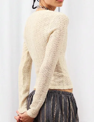 Bluza Courez, crem