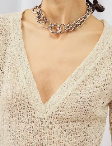 Bluza Courez, crem