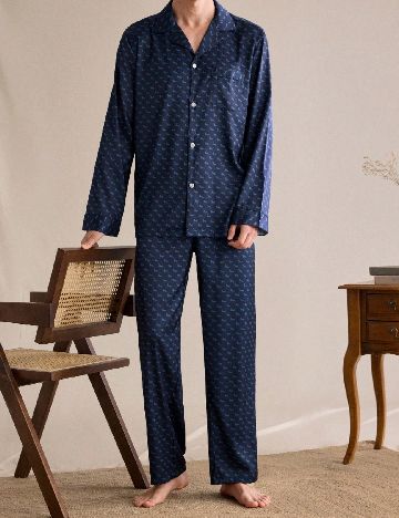 Pijama SHEIN, bleumarin