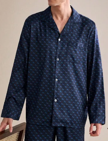 Pijama SHEIN, bleumarin