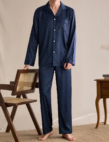 Pijama SHEIN, bleumarin