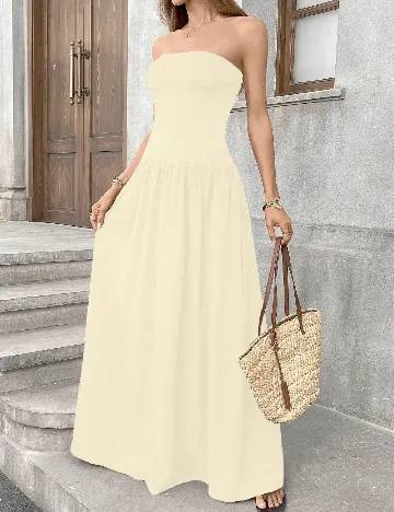 Rochie lunga SHEIN, bej