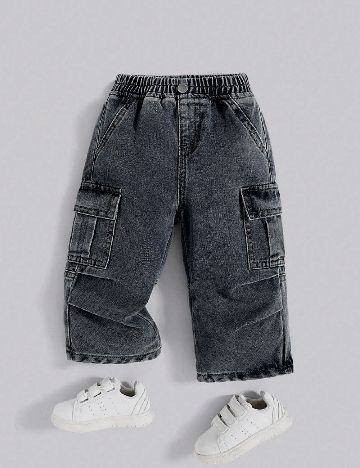 Blugi Cozy Pixies, gri inchis