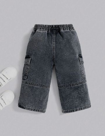 Blugi Cozy Pixies, gri inchis