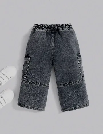 Blugi Cozy Pixies, gri inchis