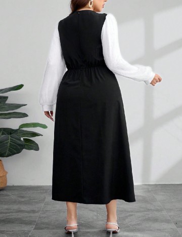 Rochie medie SHEIN CURVE, negru