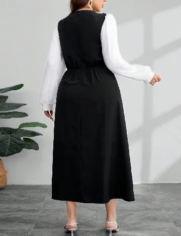 Rochie medie SHEIN CURVE, negru