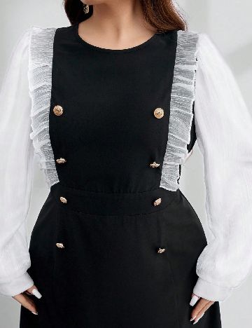 Rochie medie SHEIN CURVE, negru