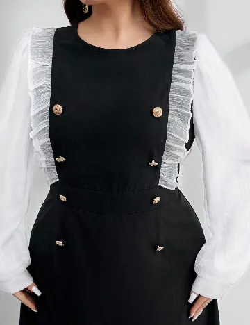 Rochie medie SHEIN CURVE, negru
