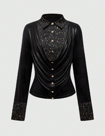 Bluza Romwe, negru