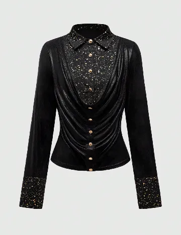 Bluza Romwe, negru