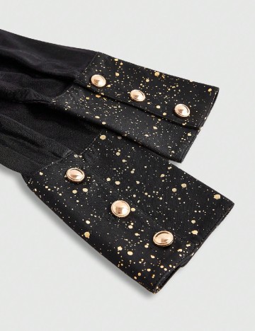Bluza Romwe, negru