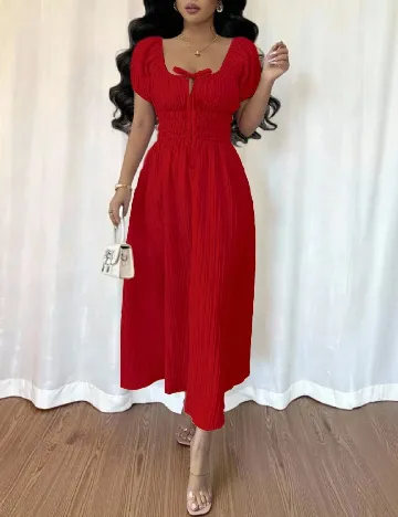Rochie lunga SHEIN, rosu
