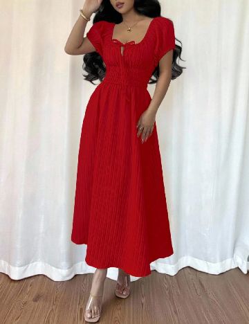 Rochie lunga SHEIN, rosu