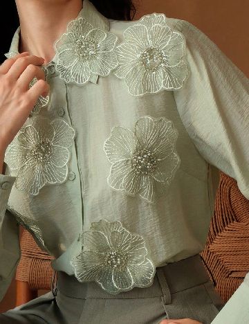 Camasa Anewsta, verde