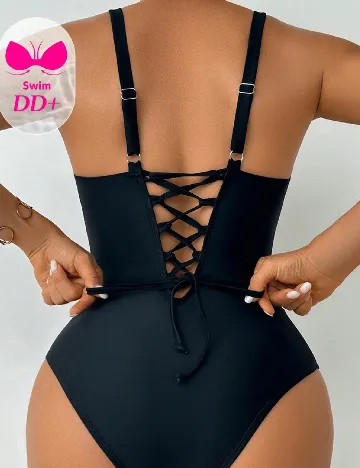 Costum de baie SHEIN, negru