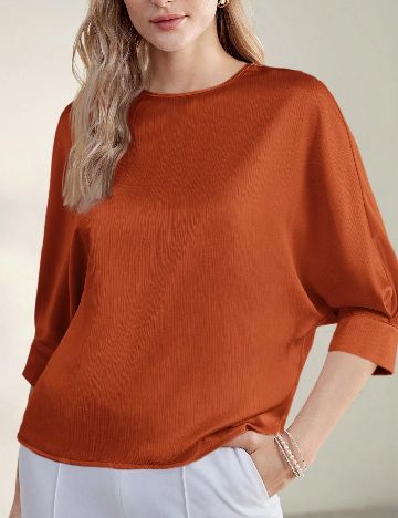 Bluza MOTF, caramiziu