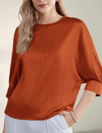 Bluza MOTF, caramiziu