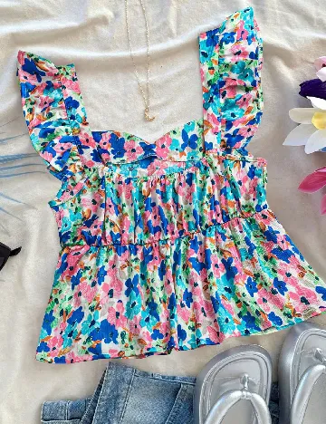 Top SHEIN CURVE, mix culori