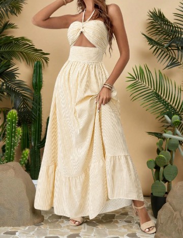 Rochie lunga SHEIN, galben