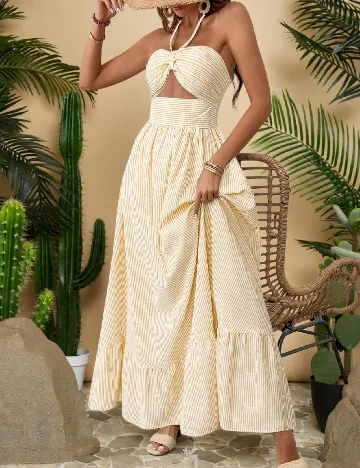 Rochie lunga SHEIN, galben