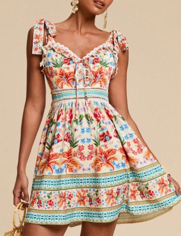 Rochie scurta SHEIN, mix culori