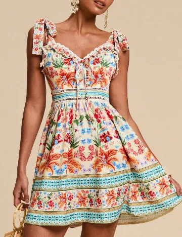 Rochie scurta SHEIN, mix culori