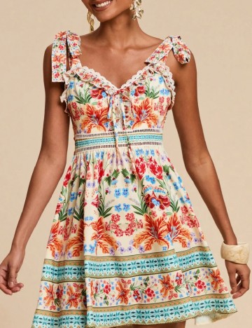 Rochie scurta SHEIN, mix culori