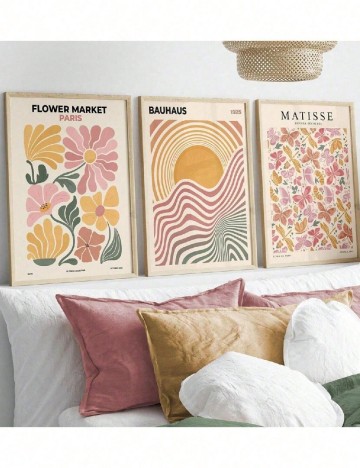 Set postere 3 bucati SHEIN, mix culori