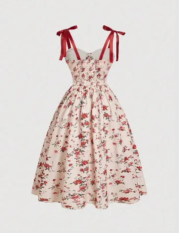 Rochie medie SHEIN CURVE, floral print
