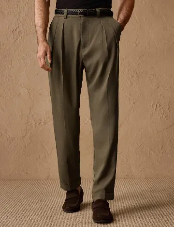 Pantaloni SHEIN, verde