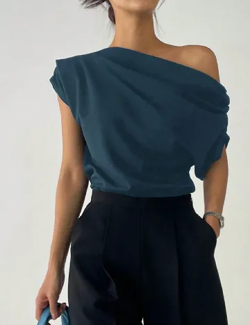 Bluza SHEIN, albastru