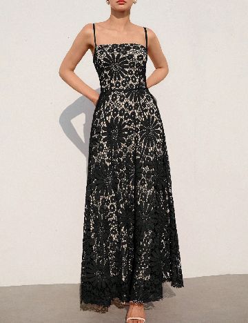 Rochie lunga SHEIN, negru