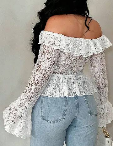 Bluza SHEIN, alb