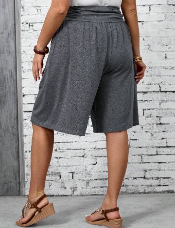 Pantaloni scurti Emery Rose Curve, gri