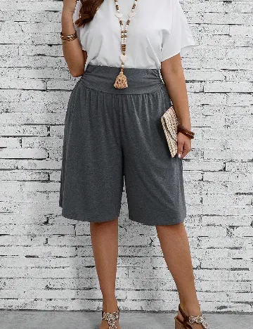 Pantaloni scurti Emery Rose Curve, gri
