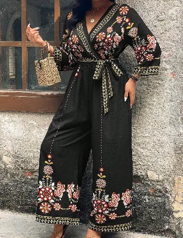 Salopeta SHEIN CURVE, negru