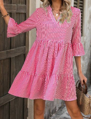 Rochie scurta SHEIN, roz