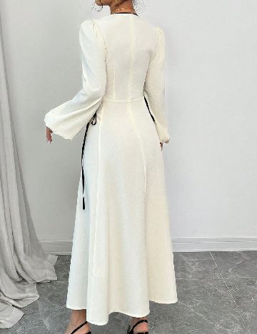 Rochie lunga SHEIN, ecru