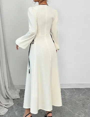 Rochie lunga SHEIN, ecru