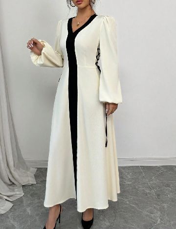 Rochie lunga SHEIN, ecru