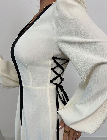 Rochie lunga SHEIN, ecru