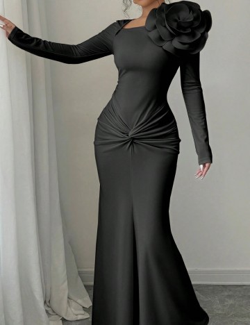 Rochie lunga SHEIN, negru