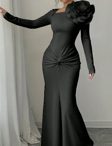 Rochie lunga SHEIN, negru