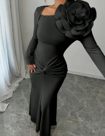 Rochie lunga SHEIN, negru