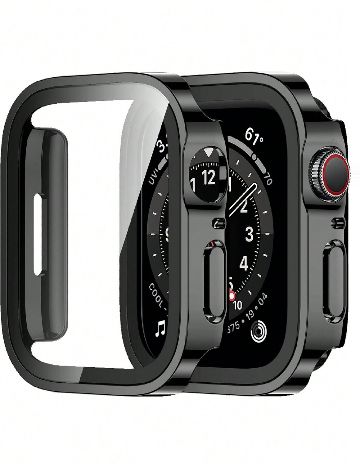 Husa Ceas Apple Seria 8/7, 45 mm SHEIN, negru