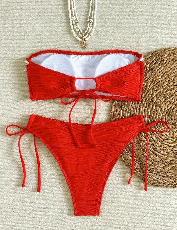 Costum de baie SHEIN, rosu